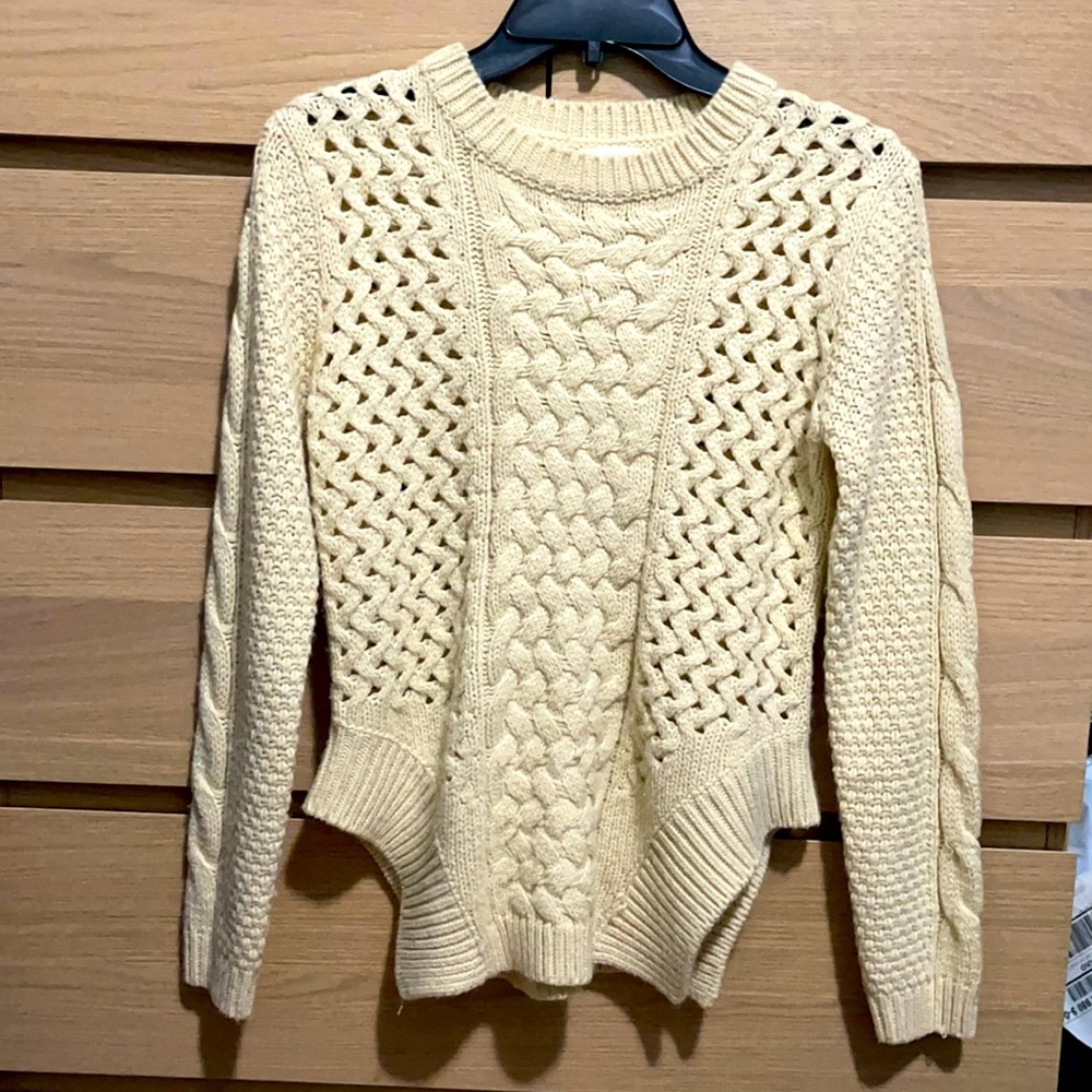 Misia Cream Knit Sweater